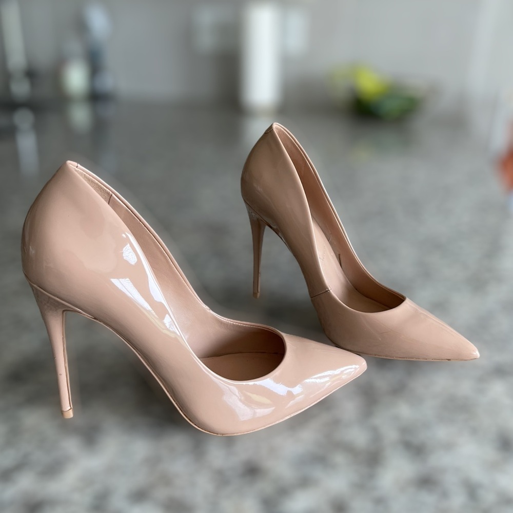 ALDO Stessy Nude Patent Pumps